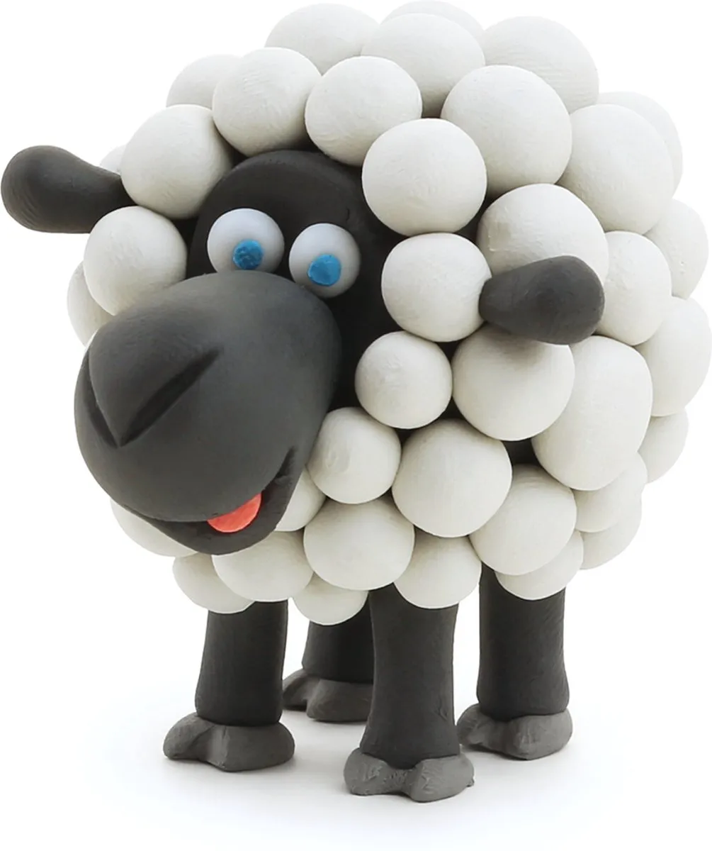 TM toys Hey Clay DIY Schapen Knutselkit