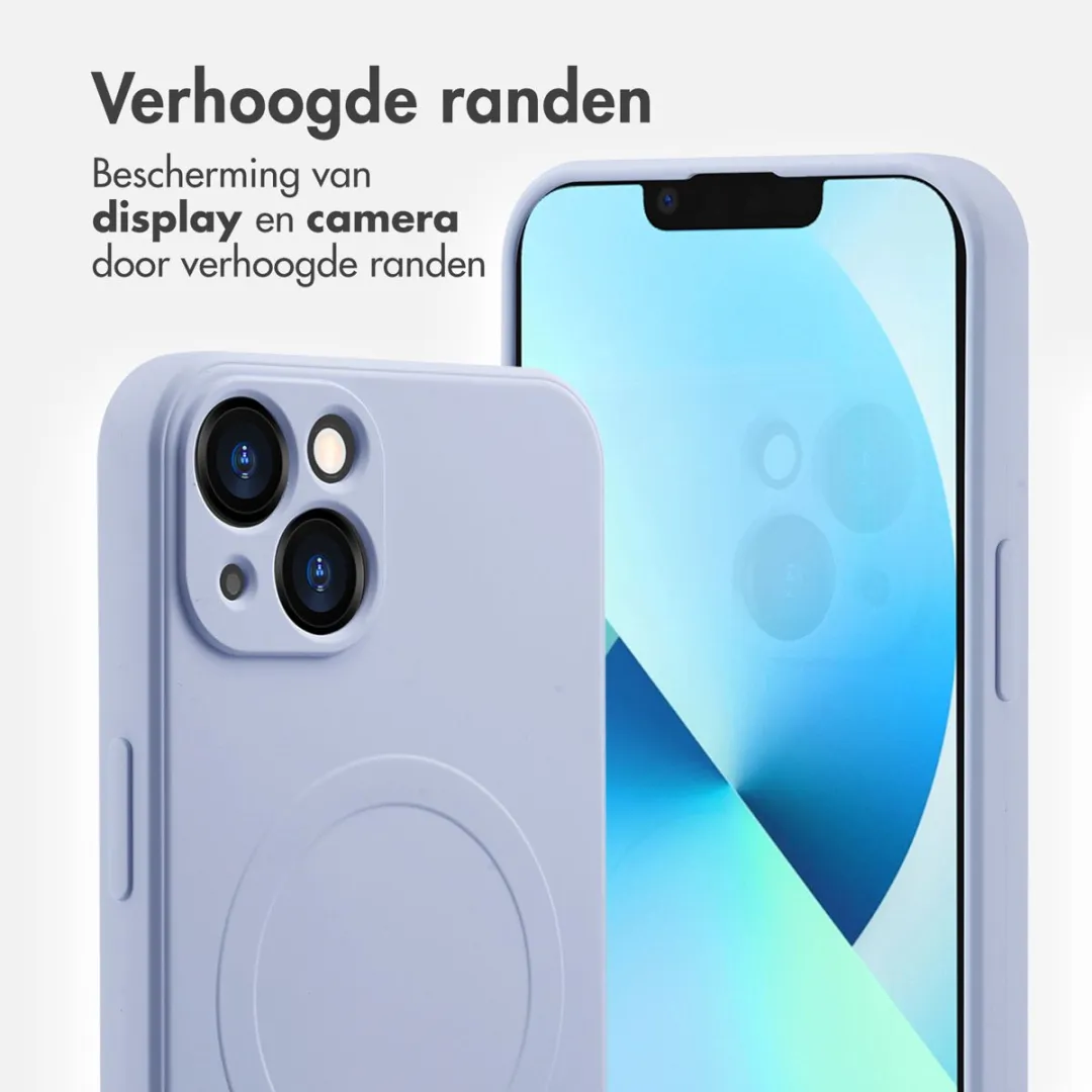 imoshion Hoesje - Geschikt voor Apple iPhone 13 - Color Backcover geschikt voor MagSafe - Lila