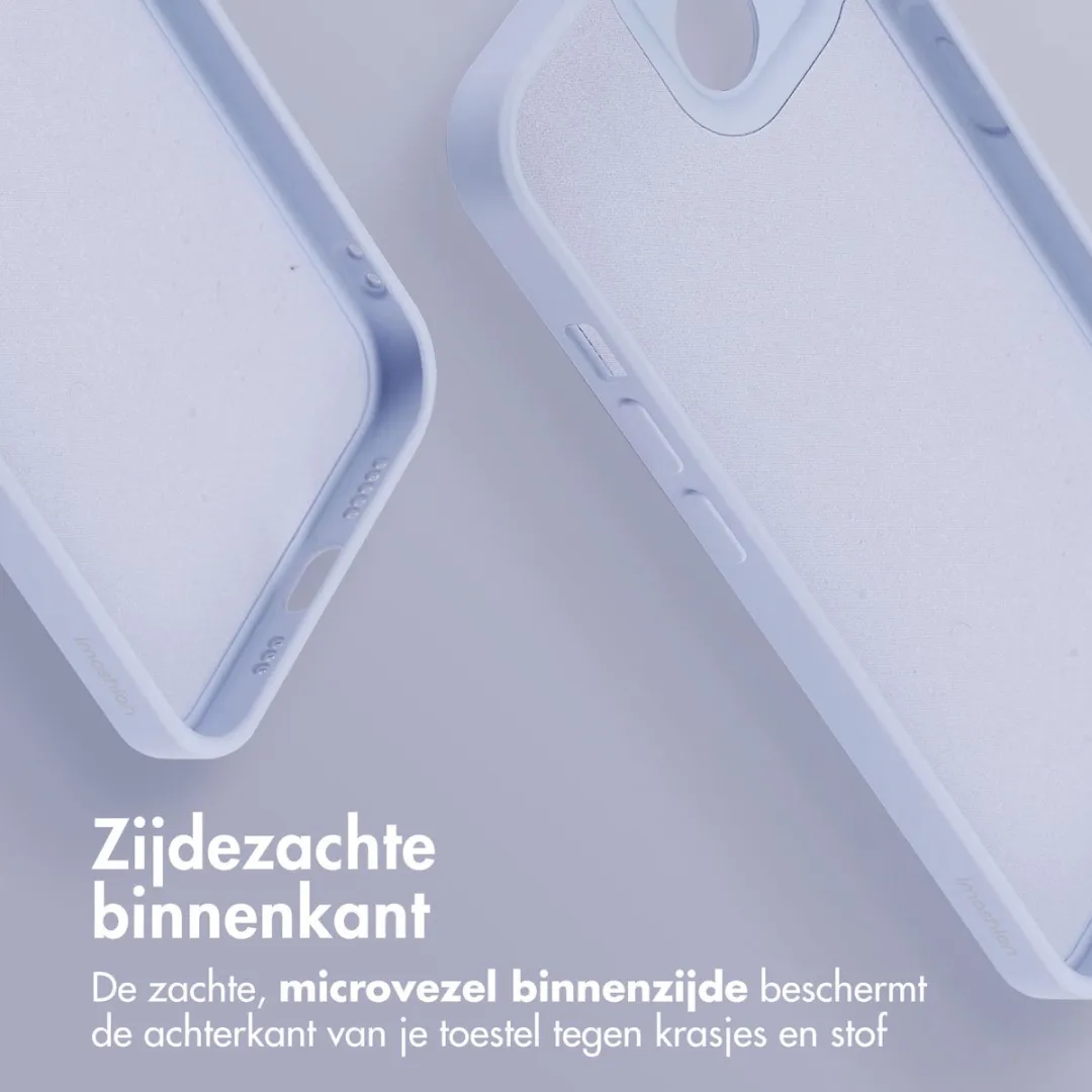 imoshion Hoesje - Geschikt voor Apple iPhone 13 - Color Backcover geschikt voor MagSafe - Lila