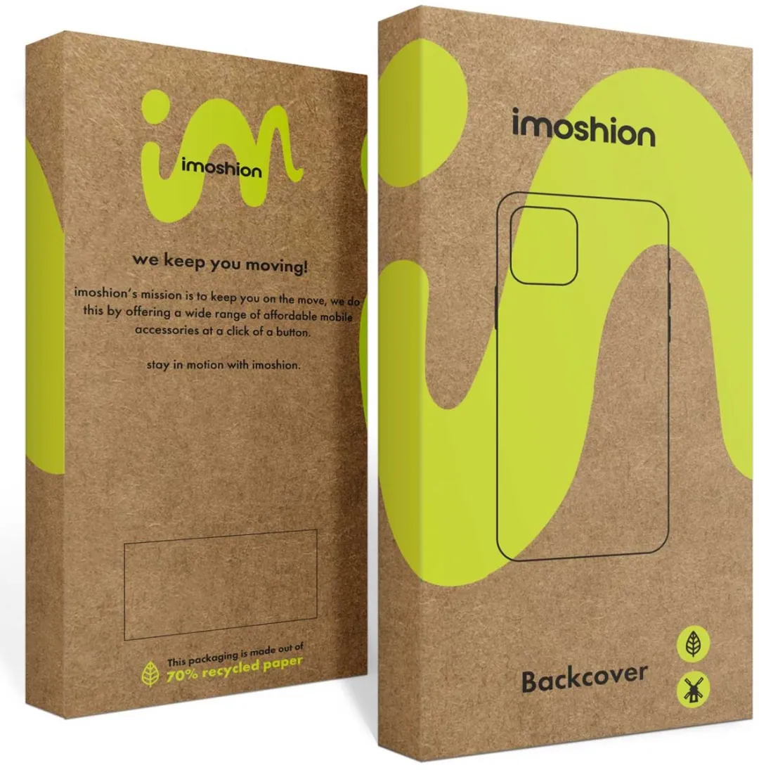 imoshion Hoesje - Geschikt voor Apple iPhone 13 - Color Backcover geschikt voor MagSafe - Lila