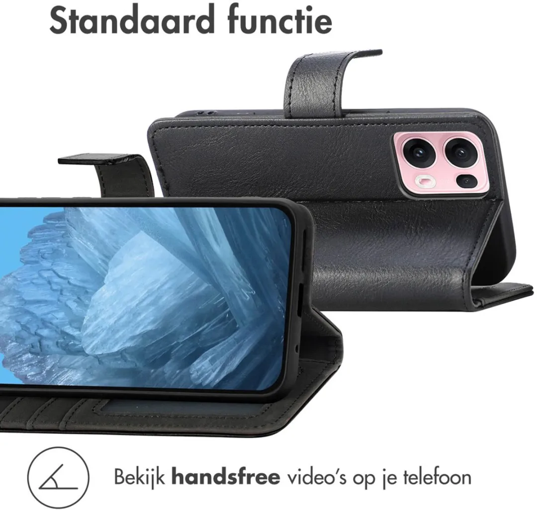 Imoshion Hoesje Oppo Reno 13 Pro - 3 Pasjes - Zwart