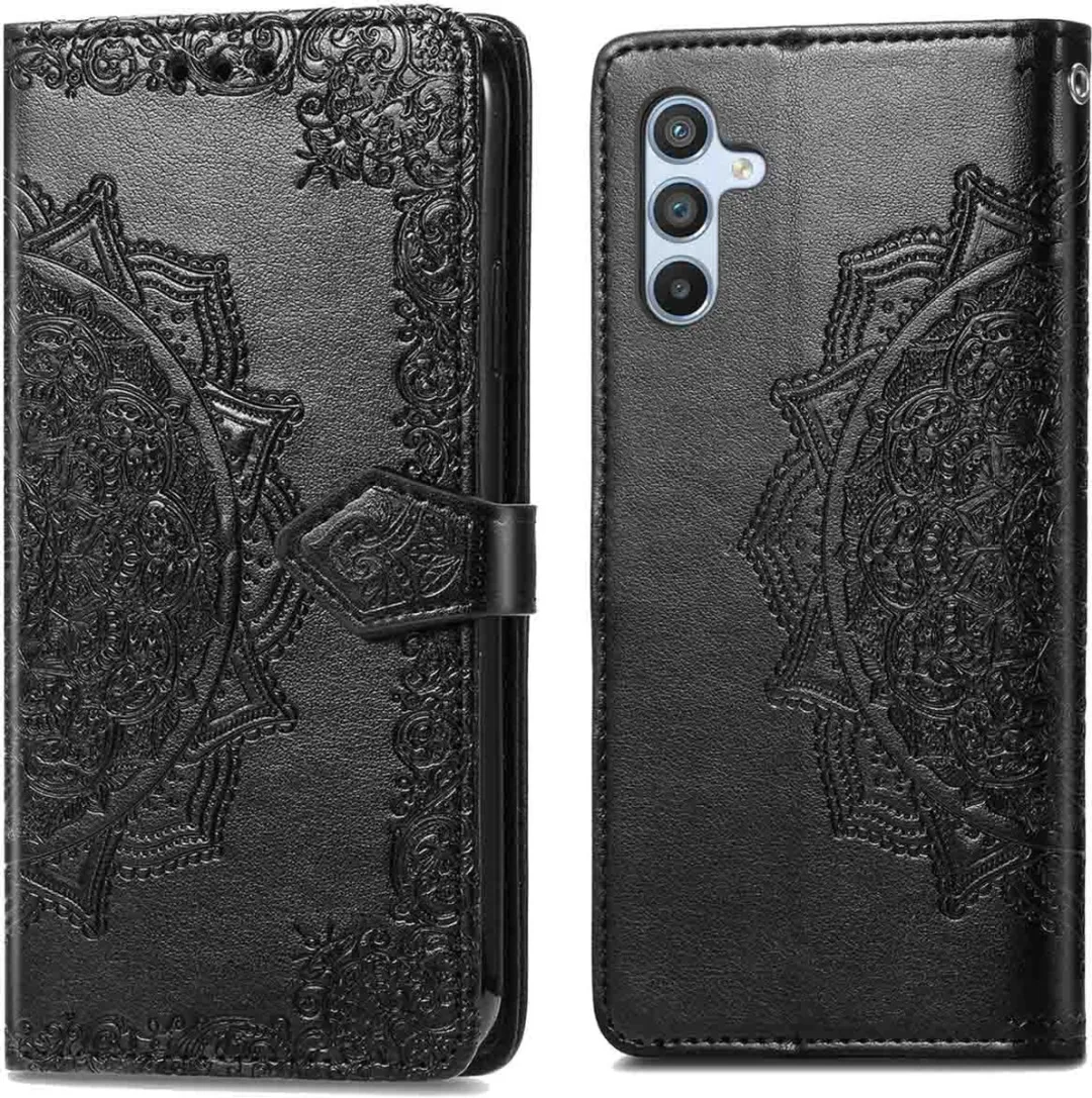 Imoshion Hoesje Samsung Galaxy A54 - 3 Pasjes - Zwart