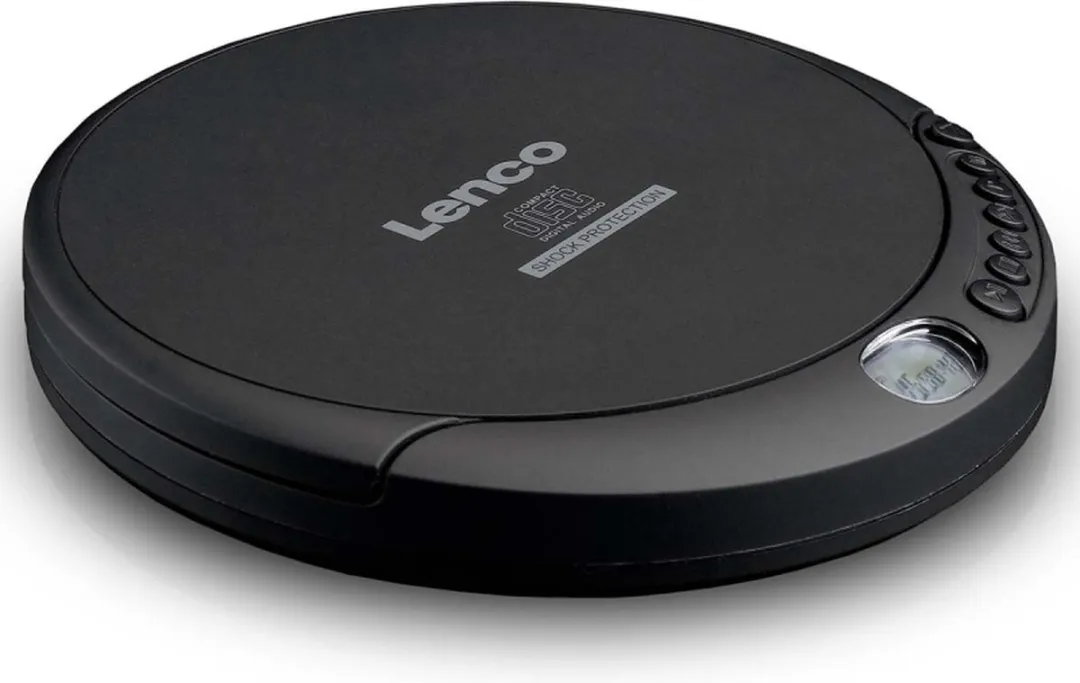 Lenco CD-200 Discman - Anti-Shock Zwart