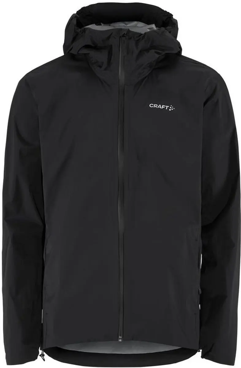Craft Everyday Hydro Jacket M Regenjas Heren - Zwart - afbeelding 3 van 4