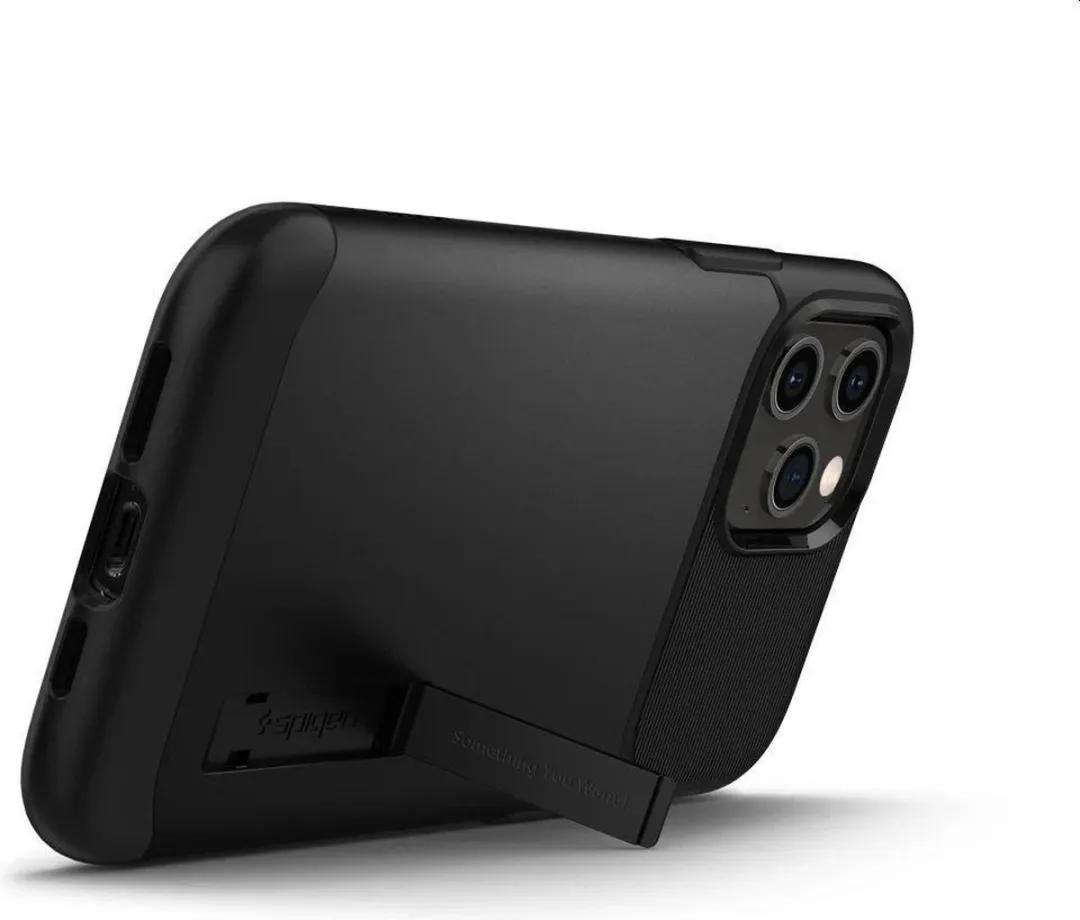 Spigen Slim Armor Air iPhone 12 Pro Max Hoesje 43596 - Zwart