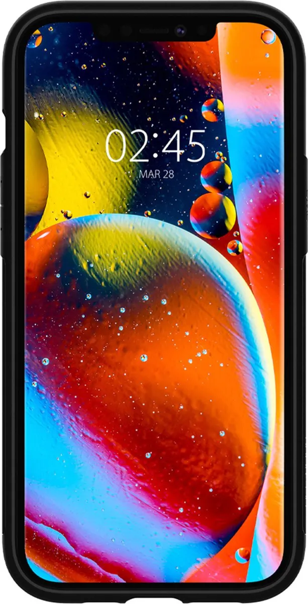 Spigen Slim Armor Air iPhone 12 Pro Max Hoesje 43596 - Zwart