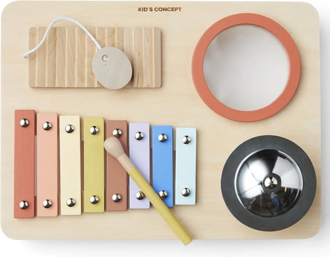 Kids Concept Houten Muziektafeltje Multicolor