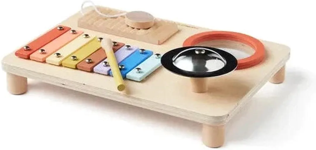 Kids Concept Houten Muziektafeltje Multicolor