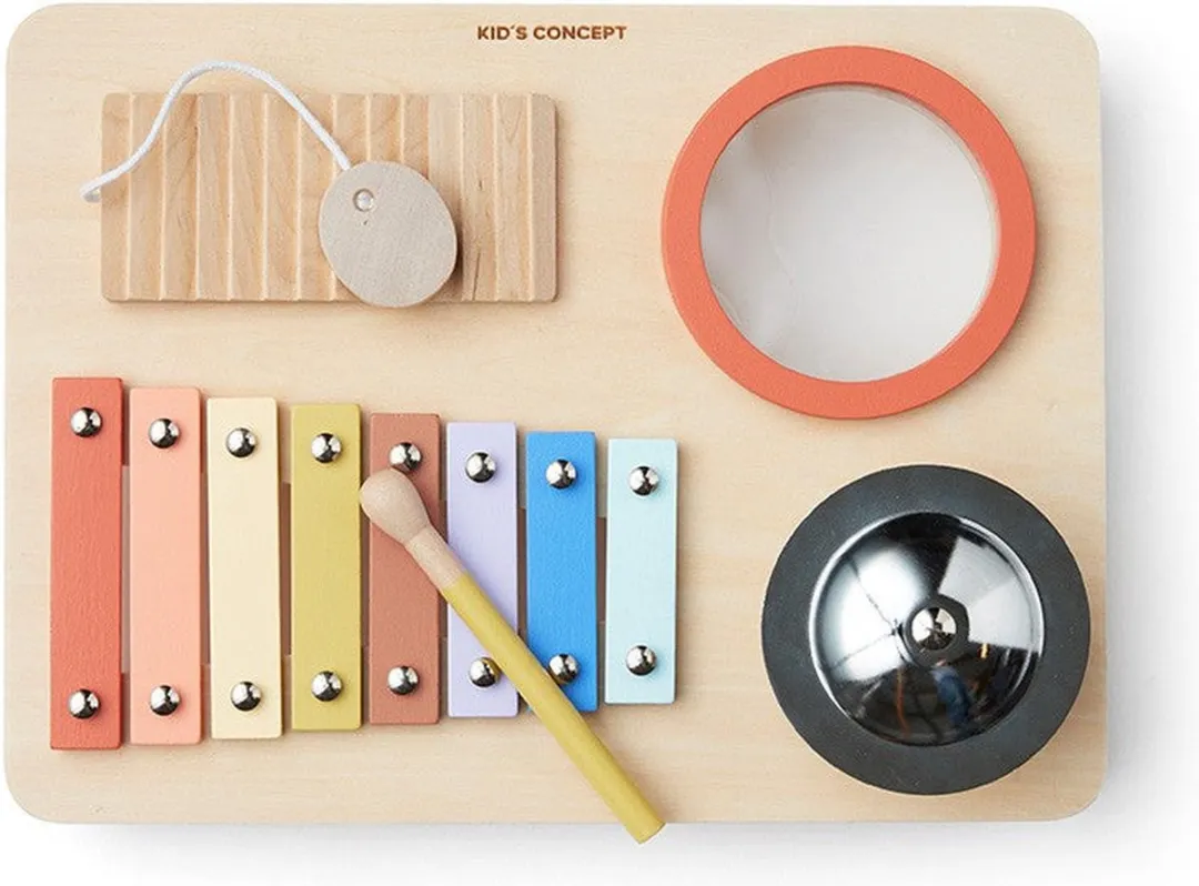 Kids Concept Houten Muziektafeltje Multicolor