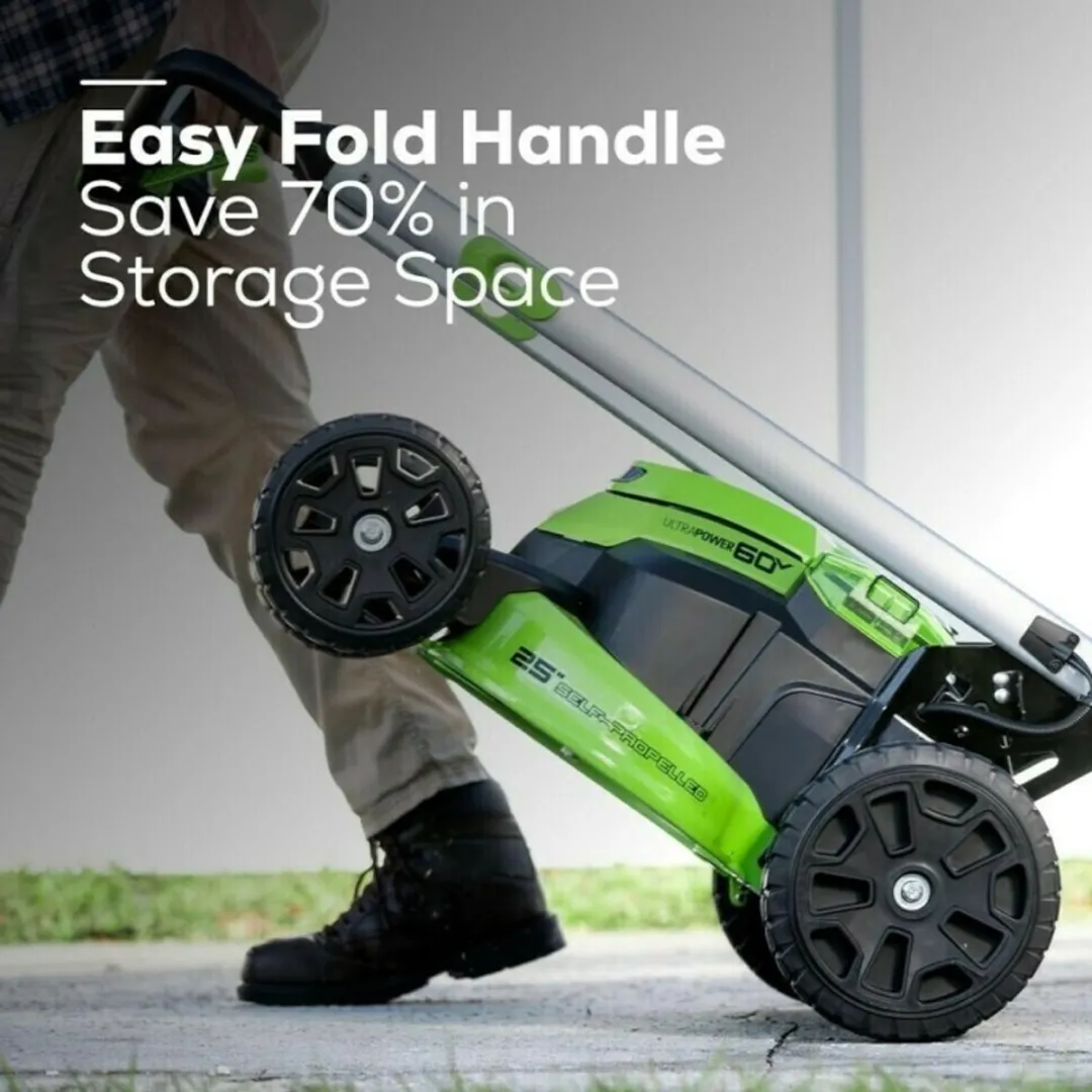 Greenworks PRO 60 volt accumaaier GD60LM61K4X