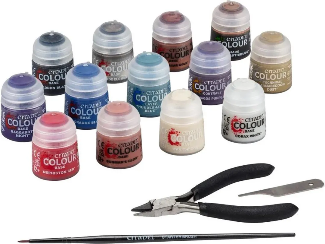Warhammer 40.000 Paints & Tools - 13 Stuks