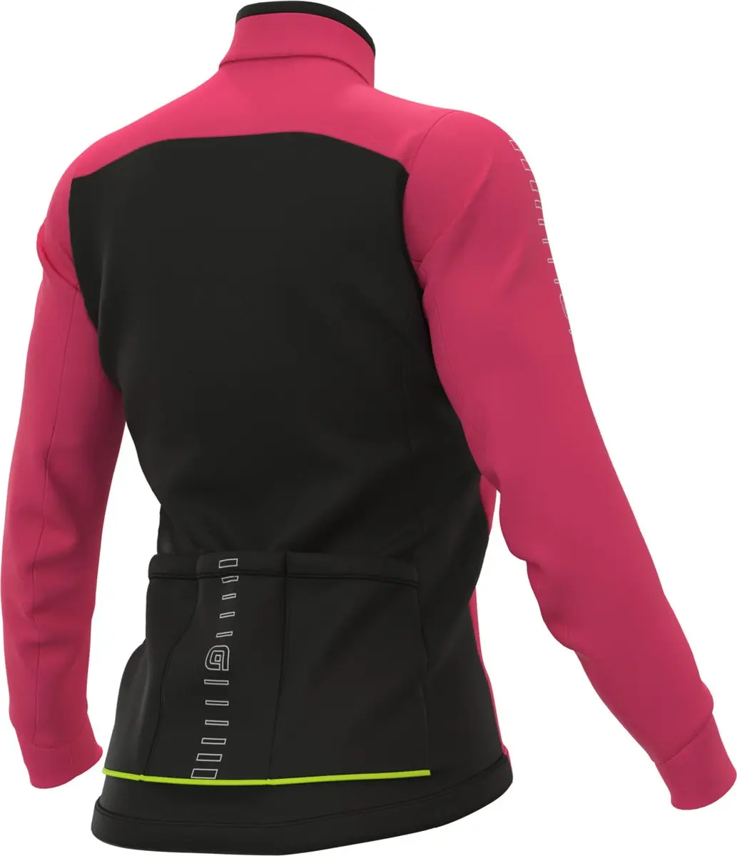 Alé Solid Fondo Dames Fietsshirt Lange Mouwen - Zwart - S - afbeelding 4 van 6