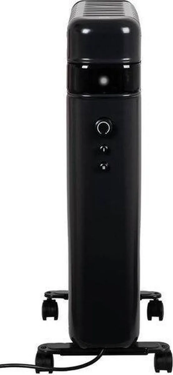 Eurom RAD 2000 Black Olievrije Radiator 2000W - 2 standen - Zwart