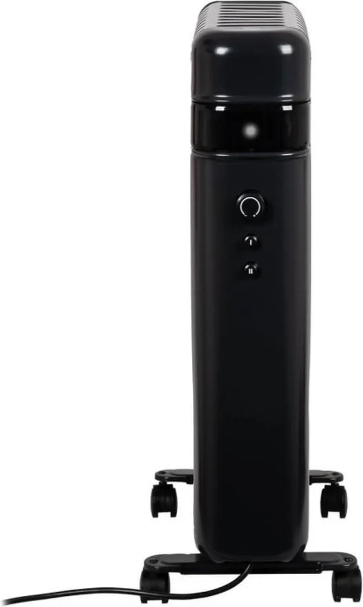 Eurom RAD 2000 Black Olievrije Radiator 2000W - 2 standen - Zwart