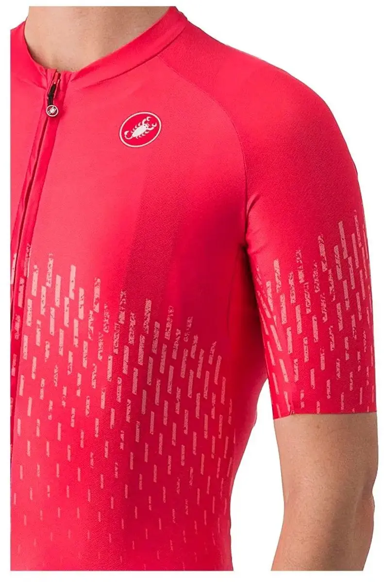 Castelli Aero Pro W Jersey Fietsshirt - Hibiscus - L - afbeelding 5 van 6