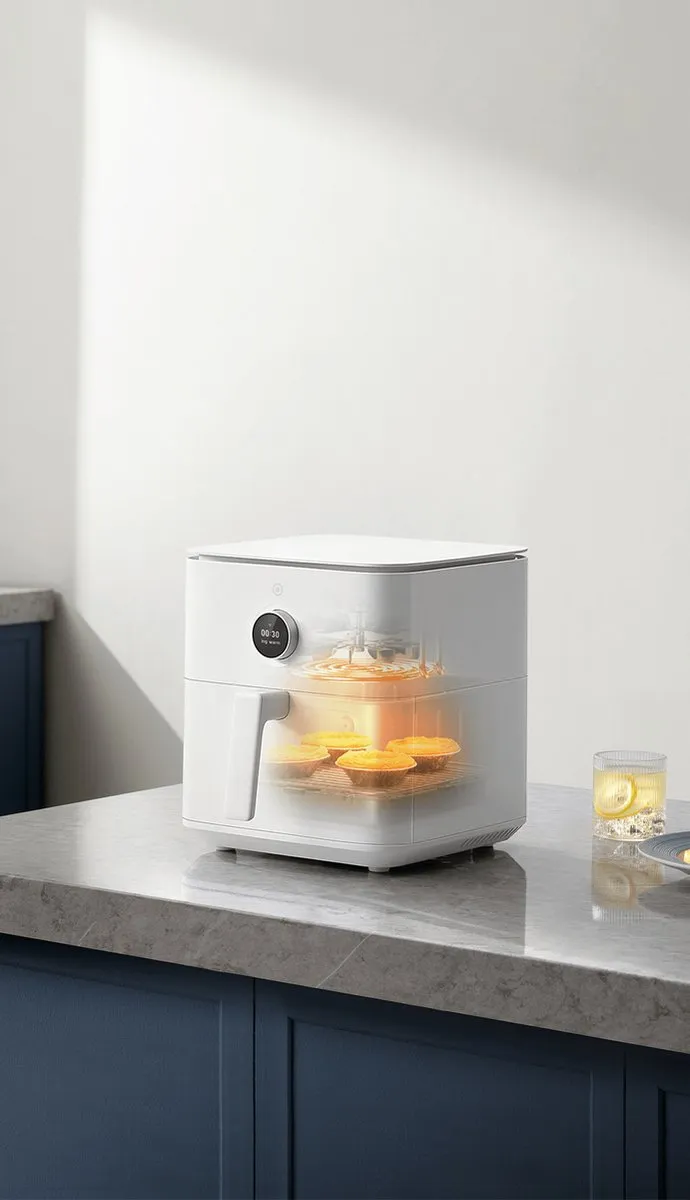 Xiaomi Smart Air Fryer Pro 6.5L 1800W - Wit