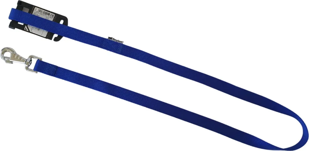 Ferplast - brede hondenriem - Club G Lijn Blauw - Afmeting - 120cm lang - 20mm breed - nylon