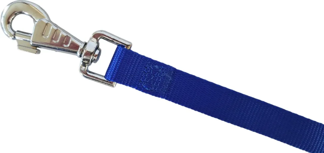 Ferplast - brede hondenriem - Club G Lijn Blauw - Afmeting - 120cm lang - 20mm breed - nylon