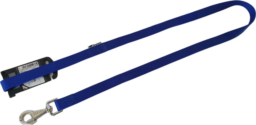 Ferplast - brede hondenriem - Club G Lijn Blauw - Afmeting - 120cm lang - 20mm breed - nylon