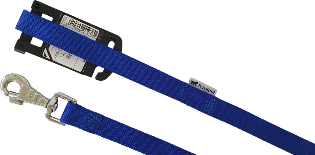 Ferplast Club G Lijn Hondenriem Blauw 120cm - afbeelding 6 van 6