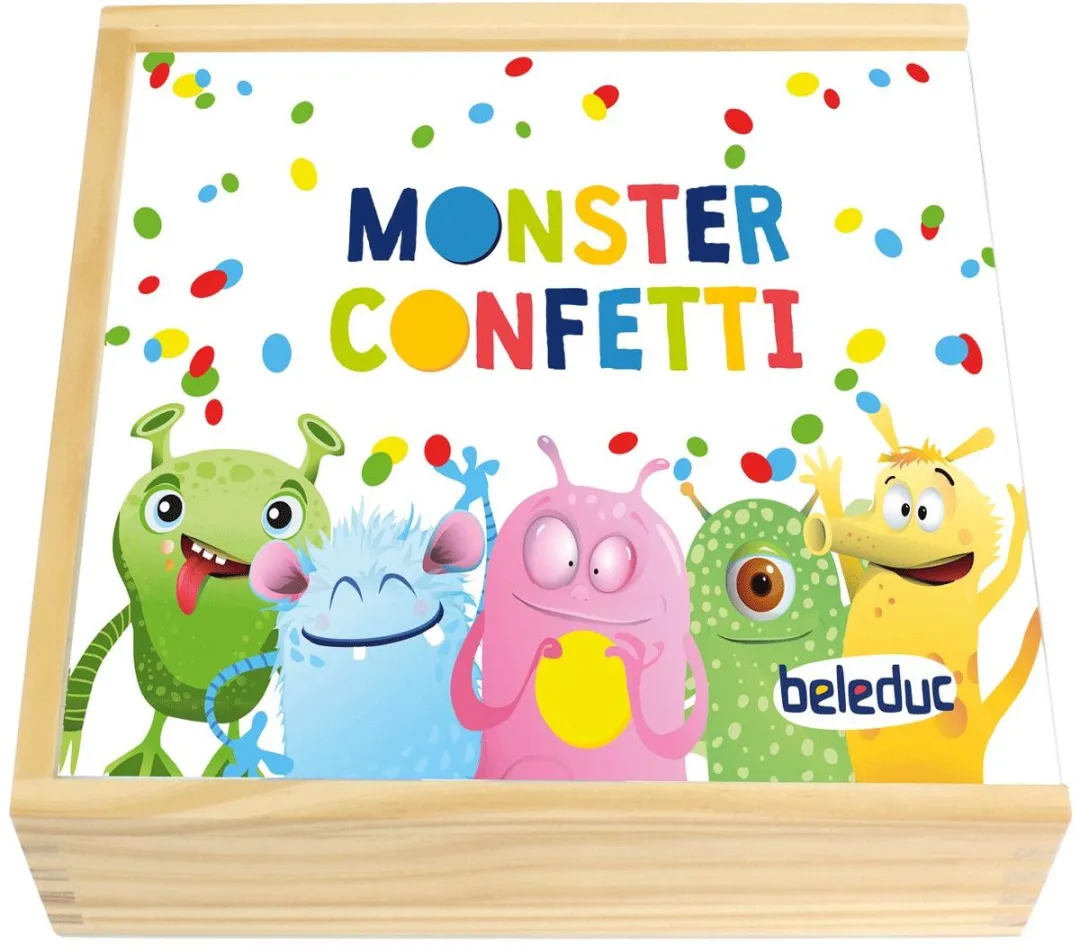 Beleduc Monster Confetti Spel 79-delig