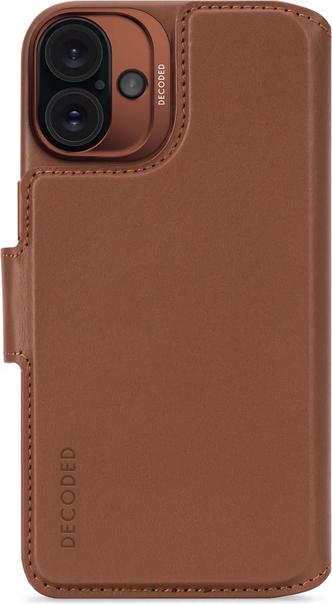 Decoded Leren Wallet Case iPhone 16 Plus D25IPO16PLDW5TN