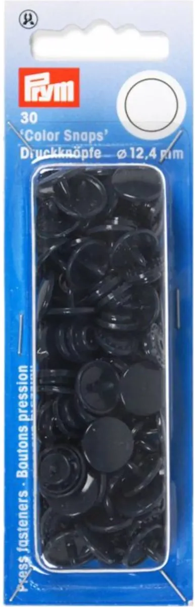 Prym Drukknoop ColorSnaps 12,4mm Marine - 30 Stuks