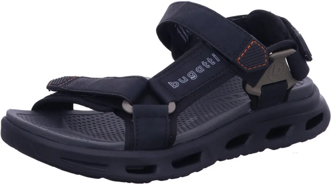 Bugatti 321AX0805000-1000 heren sandalen zwart maat 42