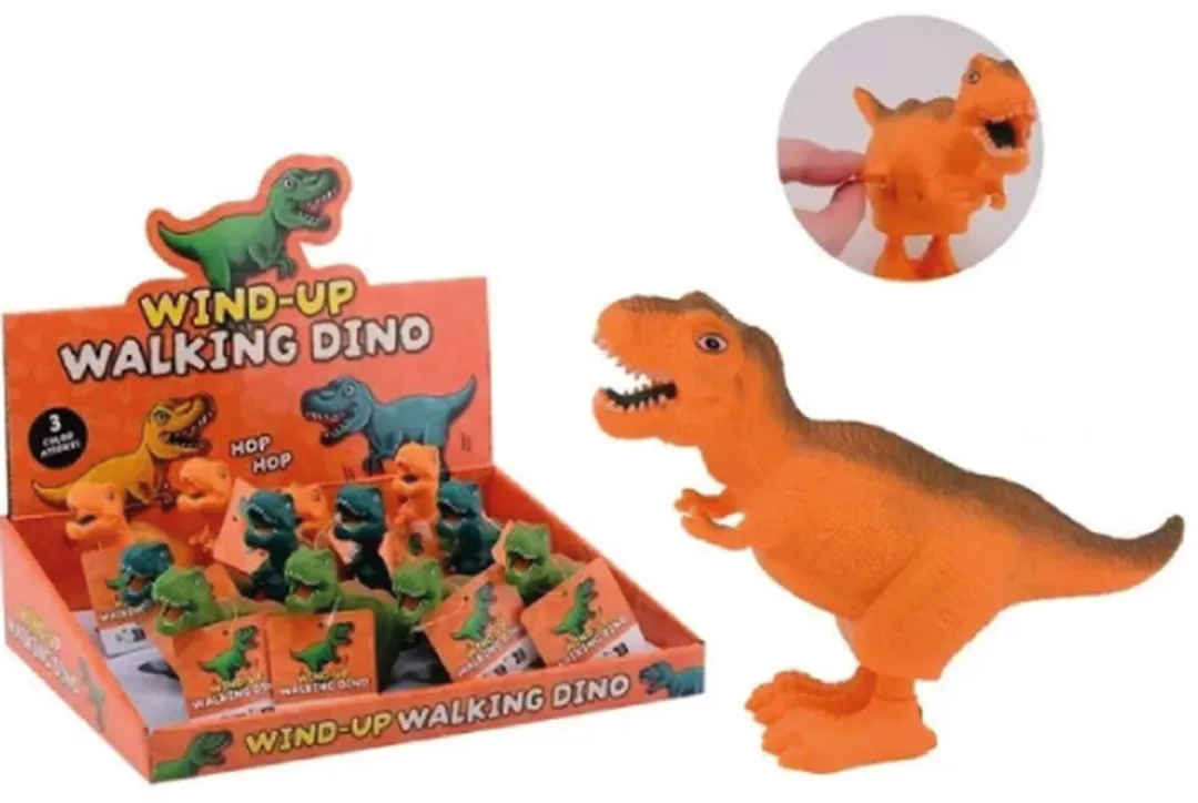Johntoy T-Rex Opwindbare Dinosaurus - Multicolor
