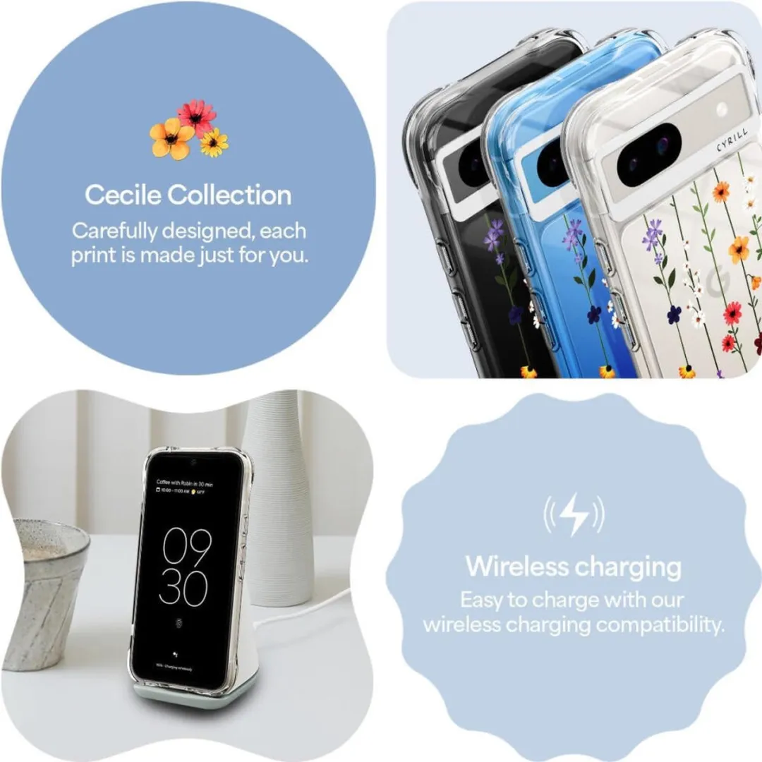 Spigen Cecile Hoesje ACS07276 - Google Pixel 8a - Transparant - afbeelding 6 van 6