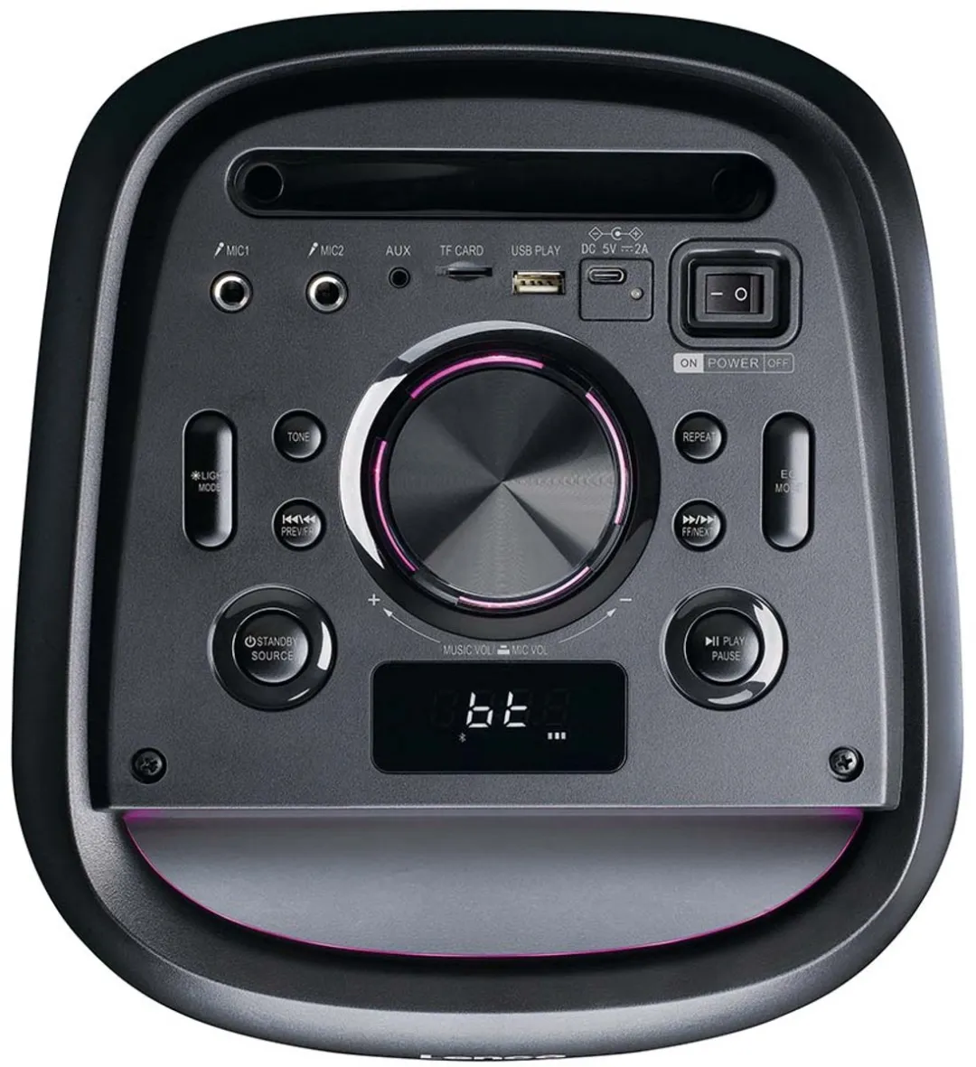 Lenco PA-210BK Bluetooth Speaker - 100W - Zwart