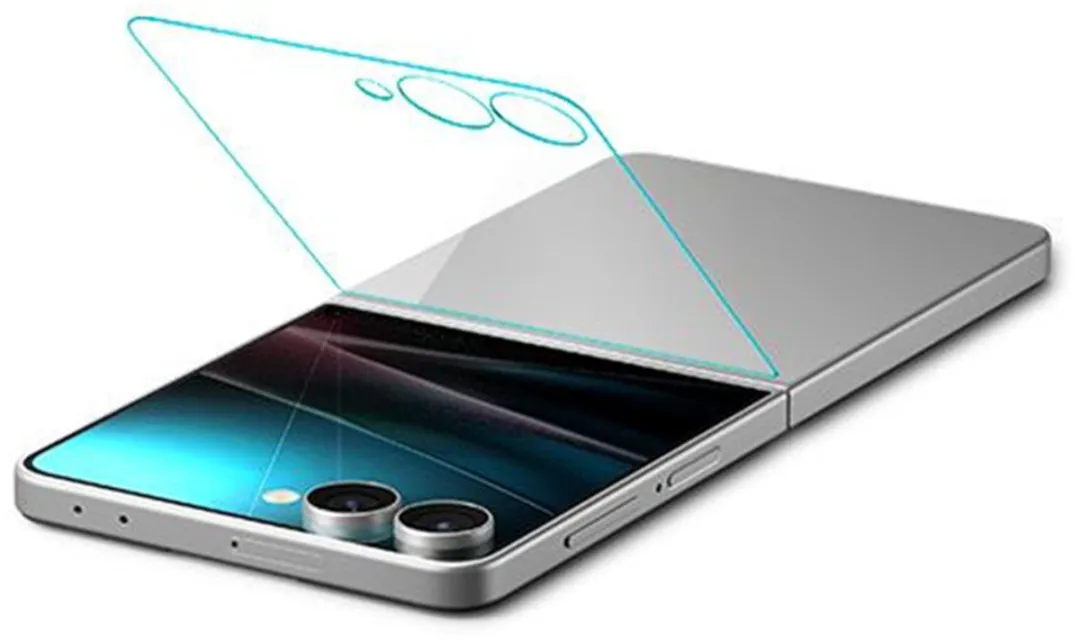 Spigen EZ Fit Glas.tR AGL09586 Screenprotector - Samsung Galaxy Z Flip 7