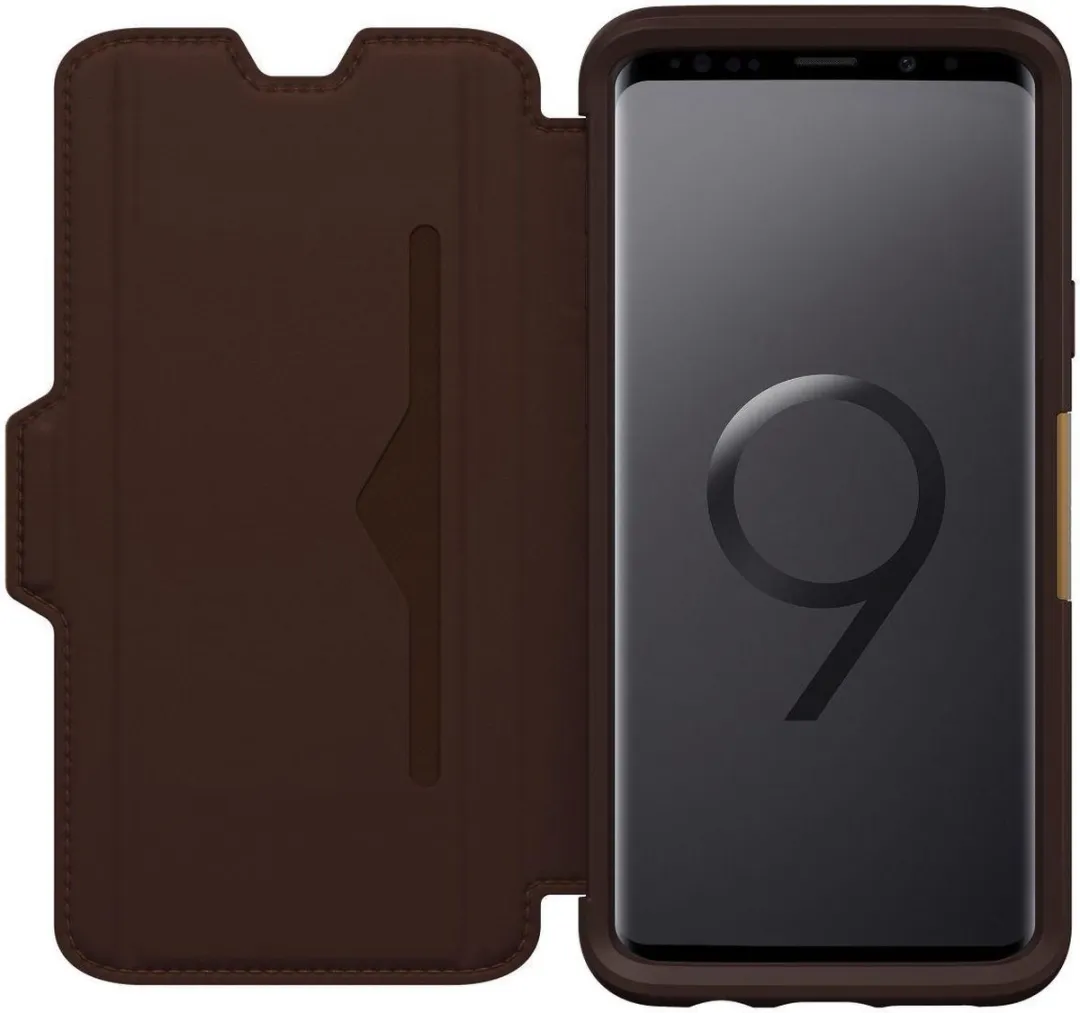 OtterBox Strada Case Samsung Galaxy S9+ 77-58182 - Donkerbruin