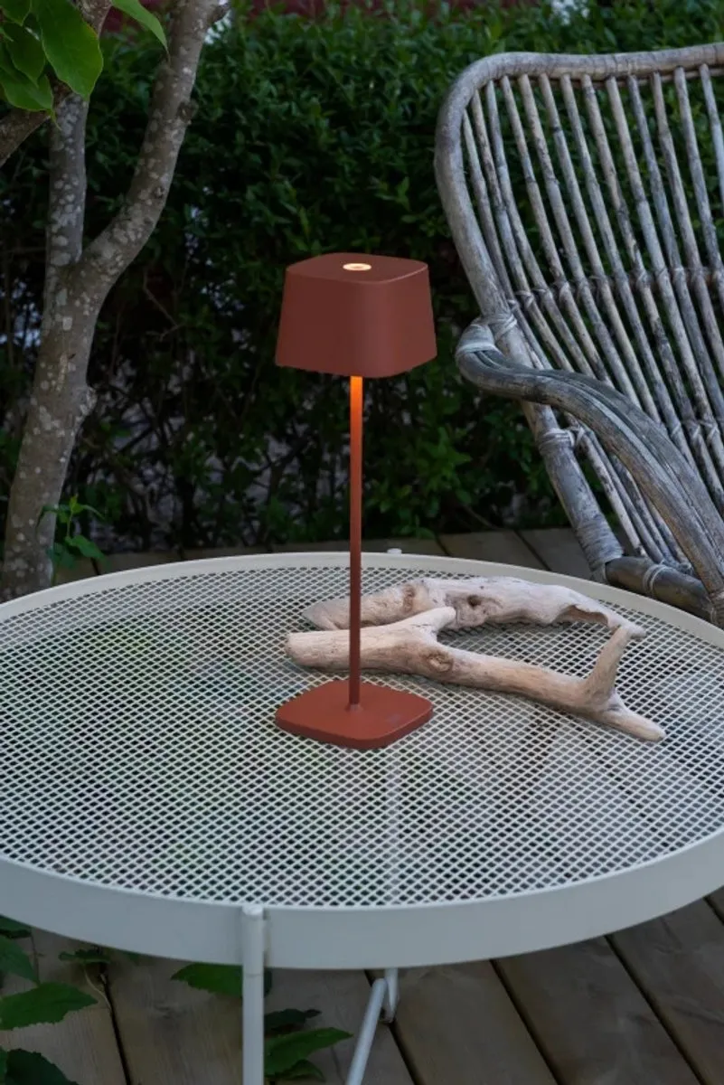 Konstsmide Tuin Tafellamp Capri - 2.2W LED - Aluminium - IP54