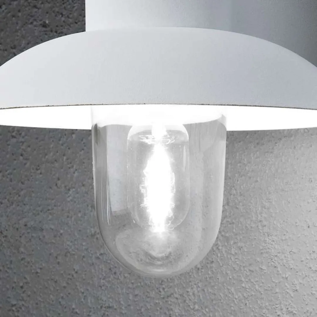 Konstsmide Mani Wandlamp Buiten E27 IP44 - Wit - afbeelding 6 van 6