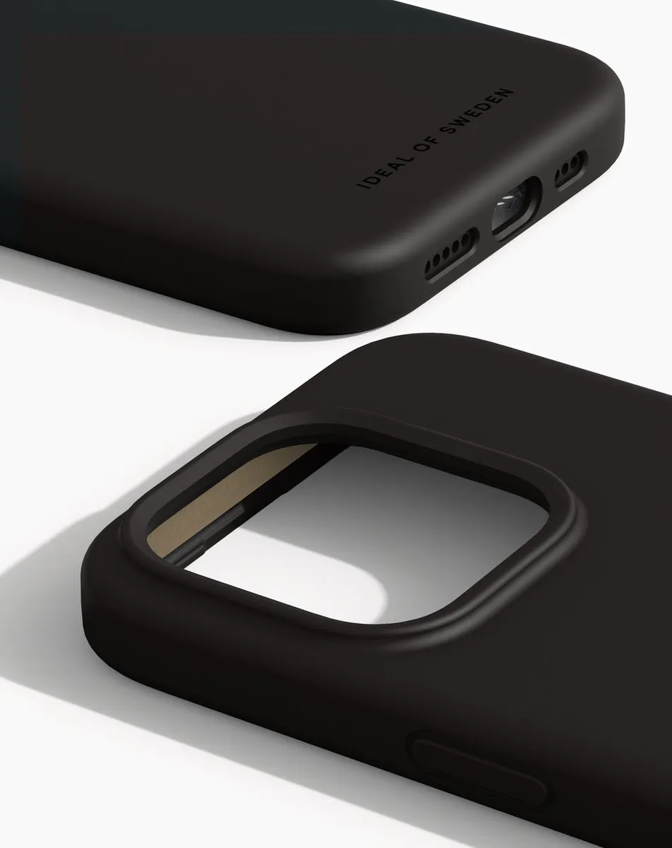 iDeal of Sweden iPhone 15 Pro Silicone Hoes - Zwart - IDSIC-I2361P-01