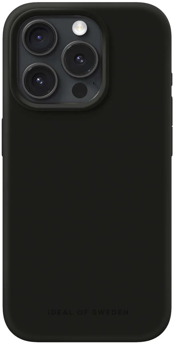 iDeal of Sweden iPhone 15 Pro Silicone Hoes - Zwart - IDSIC-I2361P-01