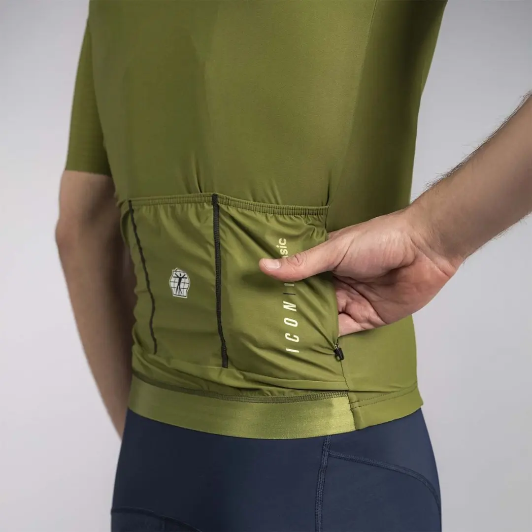 Bioracer Icon Fietsshirt Heren - Tijmgroen - XXL - afbeelding 5 van 6