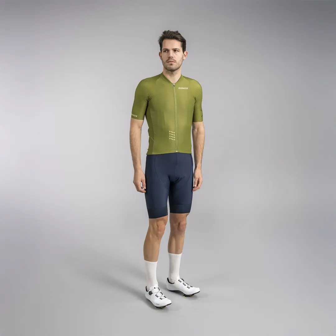 Bioracer Icon Fietsshirt Heren - Tijmgroen - XXL - afbeelding 2 van 6