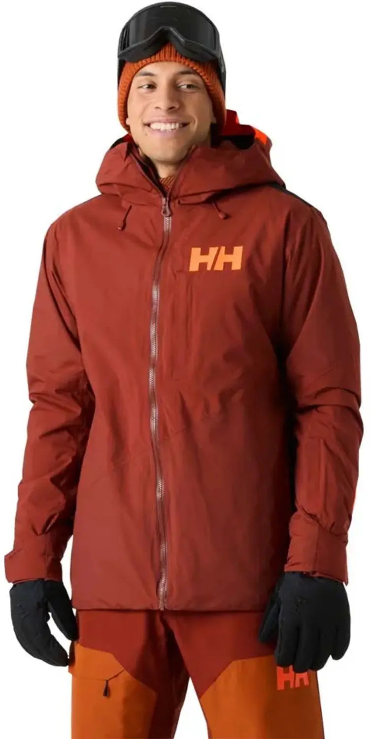 Helly Hansen Powdreamer 3.0 Jas Rood,Oranje XL Man