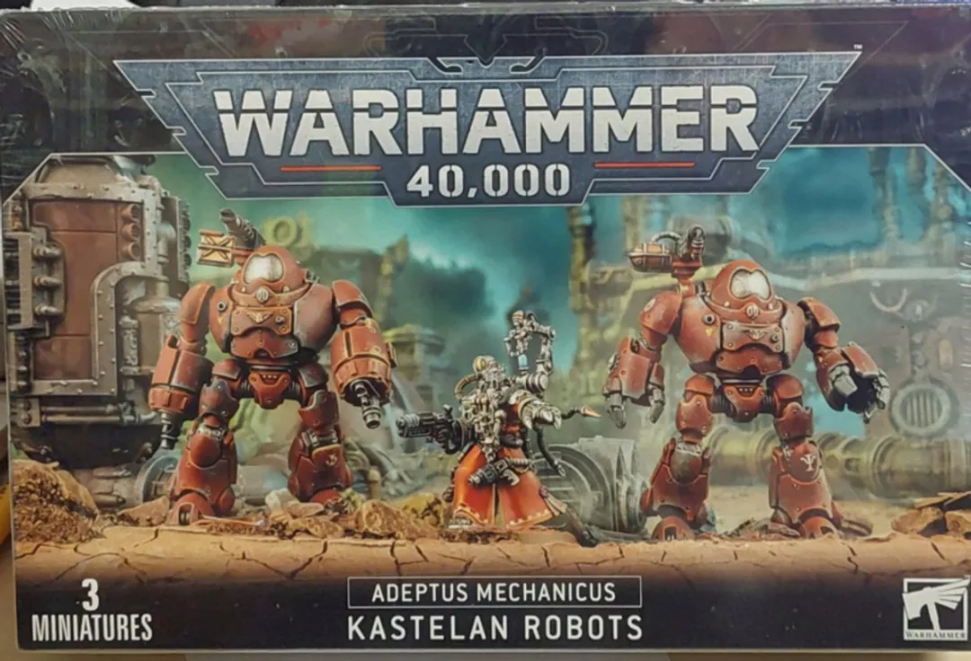 Games Workshop Adeptus Mechanicus Kastelan Robots - 3 Onderelen