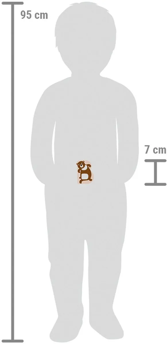 Small Foot Houten Kinderletter B - Berenontwerp - Meerkleurig - afbeelding 2 van 4