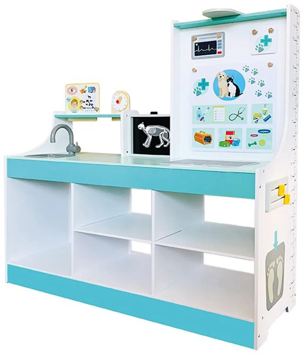 Beleduc Doktersspel 3-in-1 Multicolor