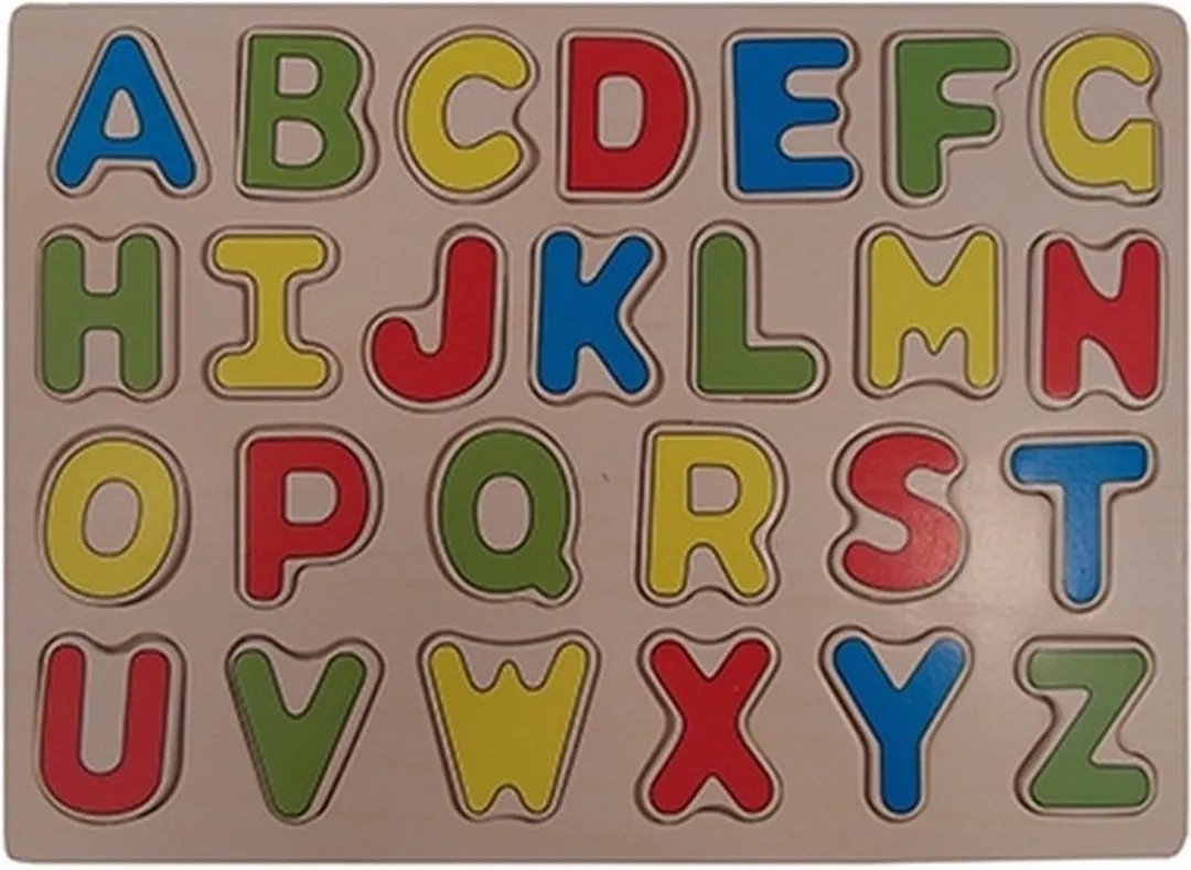 Simply for Kids Vormen Puzzelplankje ABC