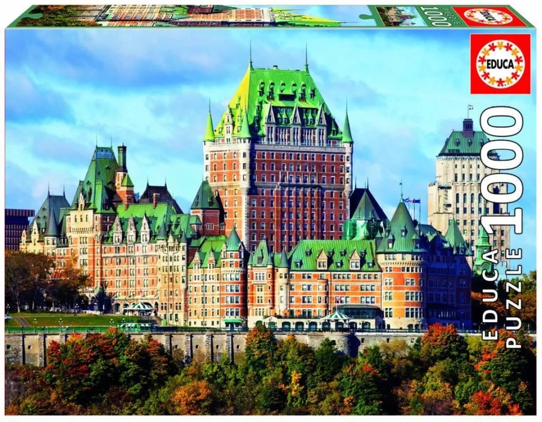 Educa Kasteel Frontenac Legpuzzel 1000 Stuks