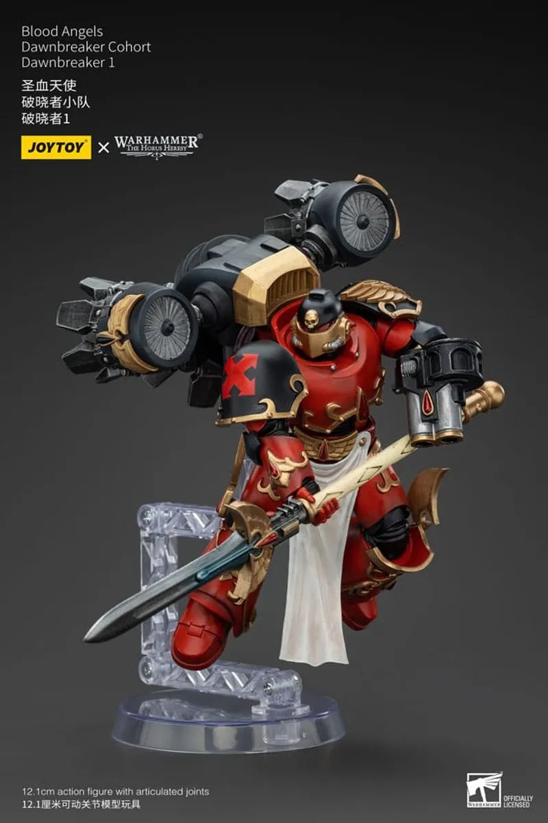 Joy Toy Warhammer 1/18 Blood Angels Dawnbreaker Cohort Action Figuur JT00478 - Multi