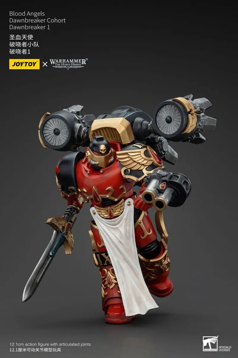 Joy Toy Warhammer 1/18 Blood Angels Dawnbreaker Cohort Action Figuur JT00478 - Multi