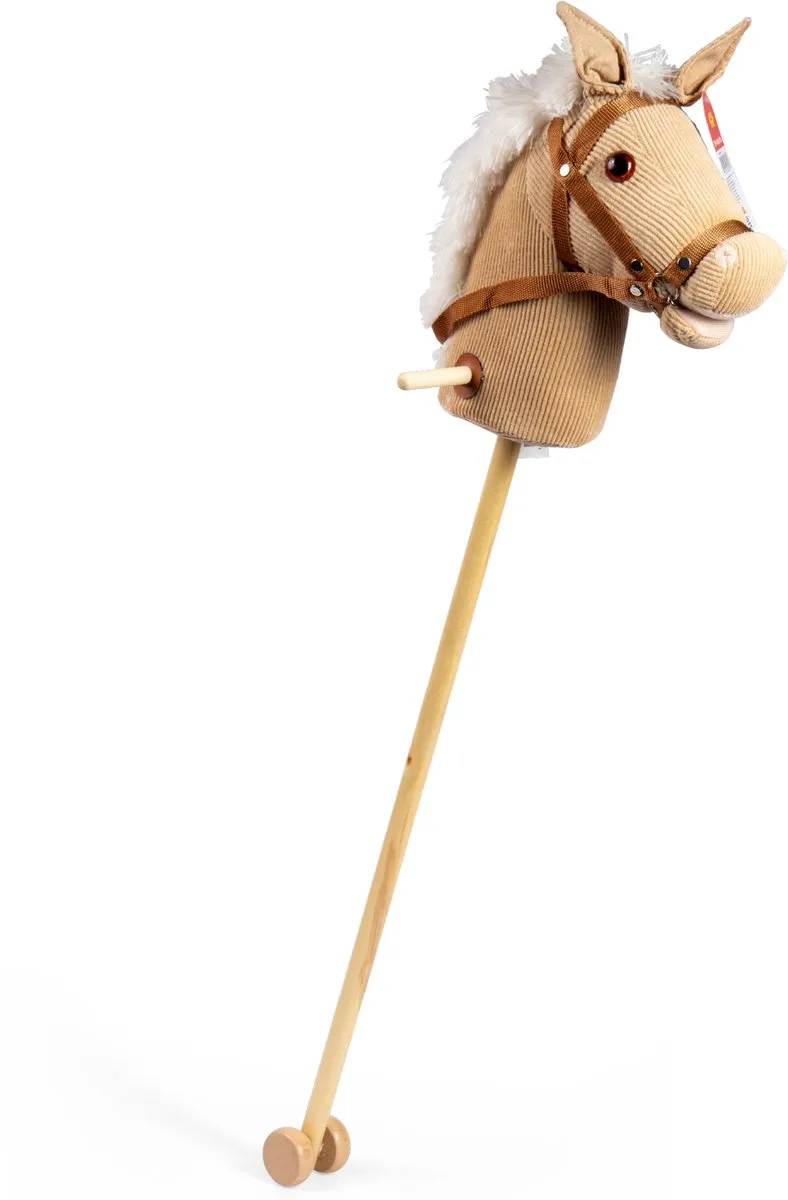 BIGJIGS Cord Hobby Horse - BJ281 - Multicolor