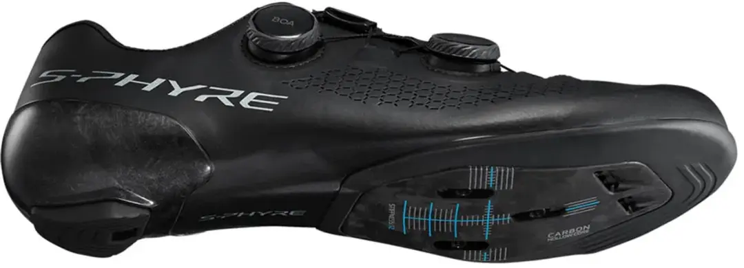 Shimano RC910 Wide Racefietsschoenen - Zwart - afbeelding 3 van 4