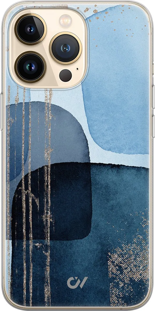 Casevibes iPhone 13 Pro Hoesje Blauw
